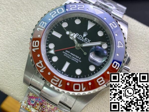 4 146 410ab9ff a338 4913 8822 c1586b0b3963 Rolex GMT Master II M126710BLRO-0002 1:1 Best Edition Clean Factory Coke Circle