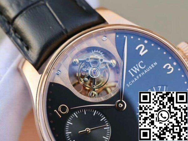 4 148 16391f9b 2ce6 4caa aa26 83293cf58564 IWC Portuguese IW504210 Tourbillon 18K Rosegold 1:1 Best Edition Szwajcarski automatyczny skomplikowany mechanizm tourbillon