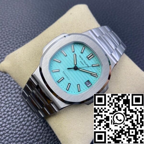 4 148 cc85dcc1 4df9 4901 98bc ab65f0928eb8 Patek Philippe Nautilus 5711/1A-018 1:1 Best Edition 3K Factory Tiffany Blue Dial 1:1 Best Edition 3K Factory Tiffany Blue Dial