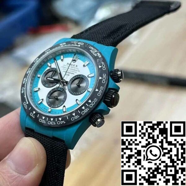 4 14 01277e9d 840f 4d49 bb54 2b6afbc23377 Rolex Daytona 1:1 Beste Editie Diw Fabriek NTPT Koolstofvezel Blauwe Kast