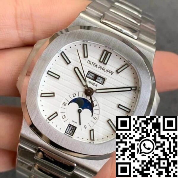 4 14 285d302d eadc 4b81 881b 73a47aa369e0 Patek Philippe Nautilus 5726/1A-010 1:1 Best Edition GR Factory White Dial