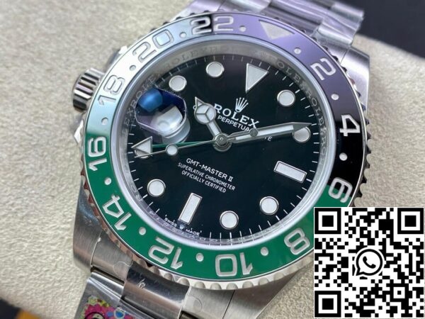 4 14 643d1d81 110b 4384 9b26 126eabce57b9 Rolex GMT Master II M126720VTNR-0001 1:1 Best Edition Puhdas Factory Musta soittaa