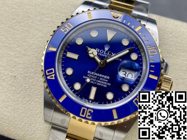 4 15 Rolex Submariner M126613LB-0002 41MM 1:1 Best Edition Clean Factory Blue Dial Puhdas tehdas sininen soittaa