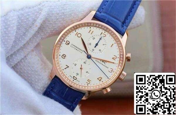 4 153 d0f0611d 86d1 44be 9c18 56ce10fe46b6 IWC Portuguese ZF Factory 1:1 Best Edition Blue Strap