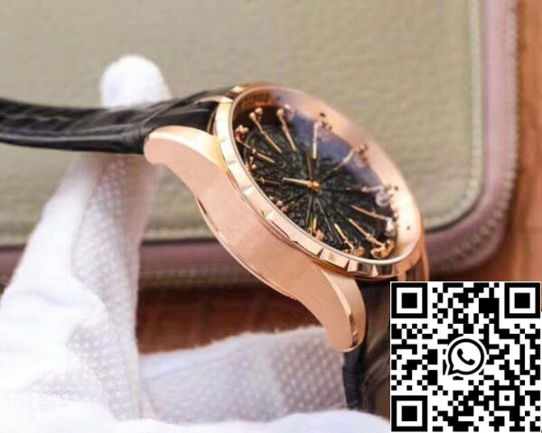 4 154 Roger Dubuis Excalibur Ridders van de Ronde Tafel II Rddbex0511 ZF Fabriek 1:1 Beste Editie Rose Goud Zwitsers M9015