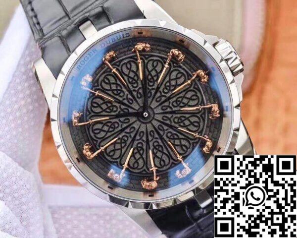 4 155 75fe3b82 ac3d 4927 b068 120e6b9d86a7 Roger Dubuis Excalibur Knights of The Round Table II Rddbex0511 ZF Factory 1:1 Best Edition Koperta ze stali szlachetnej Swiss M9015