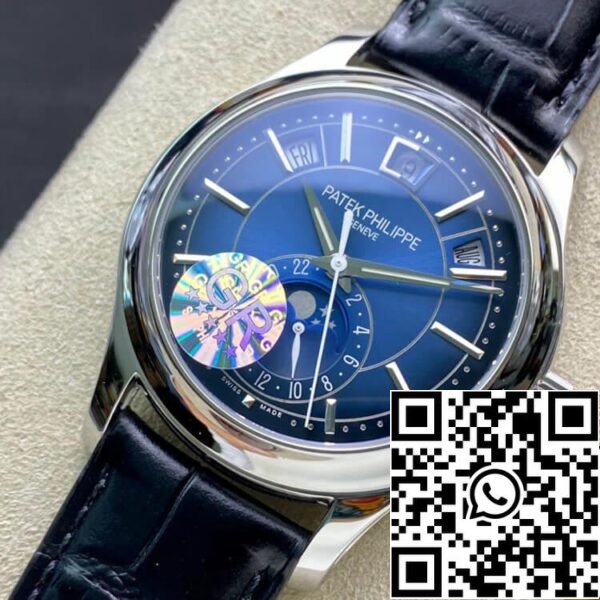 4 158 3fa86be6 7bc5 46a9 b76c 1dae7007d300 Patek Philippe Complications 5205G-013 1:1 Best Edition GR Factory Sininen kellotaulu