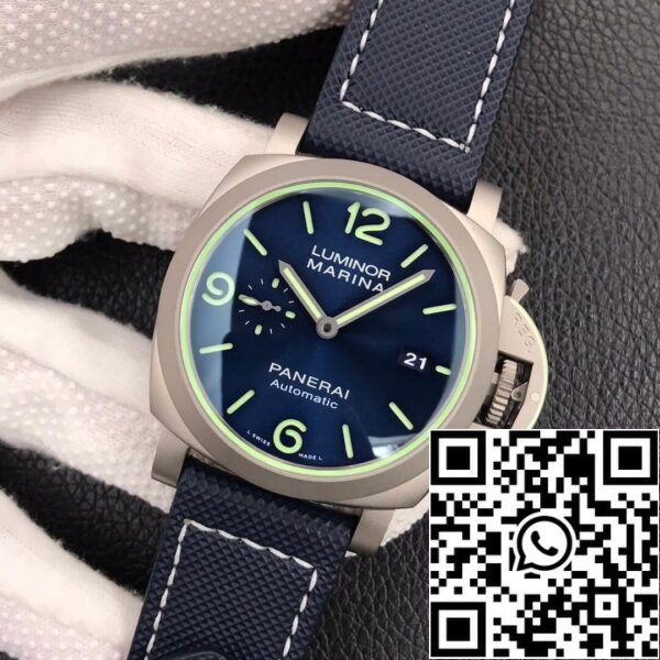 4 15 06ab848c 130c 49c1 8f7b 12d03ed4ad0b Panerai Luminor PAM01117 1:1 Best Edition VS Fabriek Blauwe Wijzerplaat