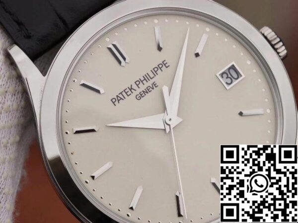 4 15 2a614450 ca2a 464a 84a2 59db3614de75 Patek Philippe Calatrava 5296G-010 ZF Factory 1:1 Best Edition Swiss ETA324CS