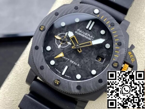 4 15 5731d7a9 c9ca 4daf bb6a b4007a413205 Panerai Submersible PAM1324 1:1 Best Edition VS Factory Carbon Fiber Case