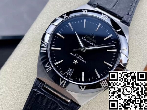 4 15 ac0e1a79 2665 485b 857b c7129b548767 SBF Omega Constellation 131.33.41.21.01.001 1:1 Best Edition VS Factory Quadrante nero