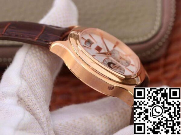 4 162 Piaget Musta Tie Emperador G0A32017 Mekaaniset kellot 1:1 Best Edition SWISS 850P 18K Rose Gold Valkoinen Dial