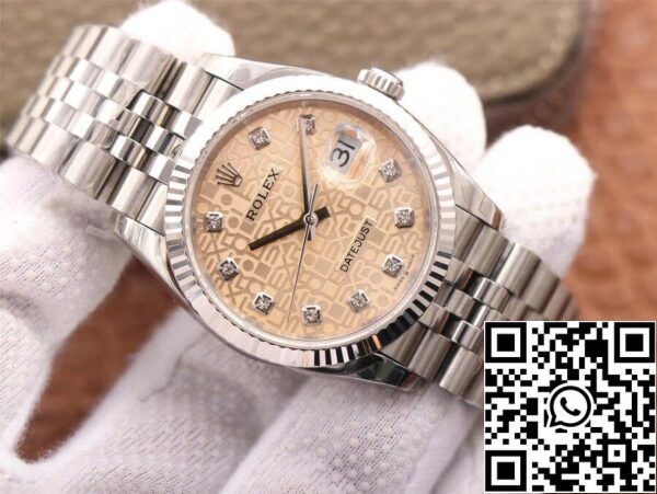 4 176 fd6c0c3c cf46 4e3d a941 21a178e53a00 Rolex Datejust M126234-0023 1:1 Най-добро издание EW Фабрика Диамант Dial