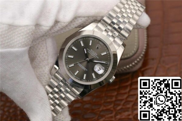 4 177 0ee70b93 124f 4877 95a6 e75e0e1d04e3 Rolex Datejust M126300-0008 1:1 Best Edition EW Factory Grey Dial