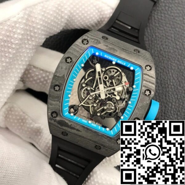 4 17 6c5c3d57 55cf 442a 8ca3 96d6b21f78b4 Richard Mille RM055 1:1 Best Edition ZF Factory Cassa in fibra di carbonio