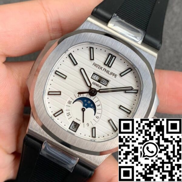 4 17 b03dd2c1 ef2e 43f3 aeb5 6e0ff3fc2125 Patek Philippe Nautilus 5726 1:1 Best Edition GR Factory V2 Musta kuminauha