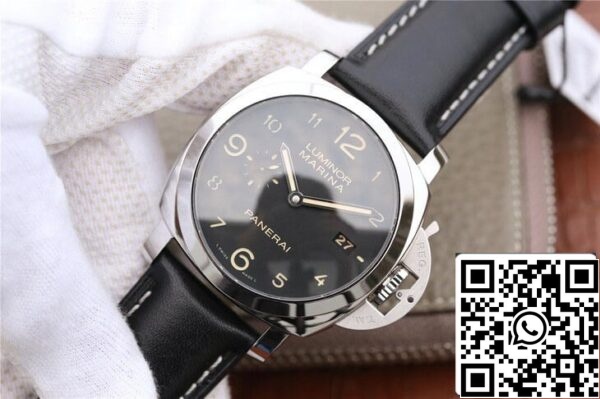 4 17 edf2de73 cefd 4320 92a8 34b04e636ff9 Panerai Luminor PAM00359 1:1 Best Edition VS Factory Μαύρο καντράν