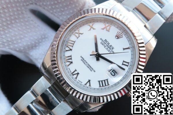 4 182 4f5e1847 2e67 4f38 84d1 64277f934ef4 Rolex Datejust M126334-0023 1:1 Best Edition EW Factory Fehér számlap