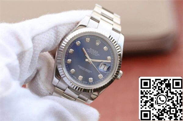 4 191 15bec6fe bc60 4b44 ae19 c596a10e491b Rolex Datejust M126334-0015 1:1 Най-добро издание EW Фабрика Blue Dial