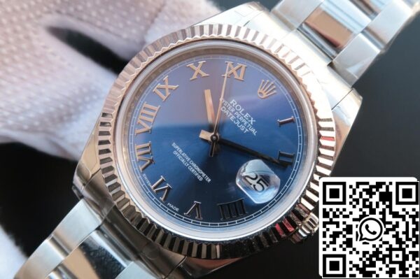 4 19 0247f952 e769 4270 be97 c9441aada1d7 Rolex Datejust 116334 41MM 1:1 Best Edition EW Factory Blue Dial