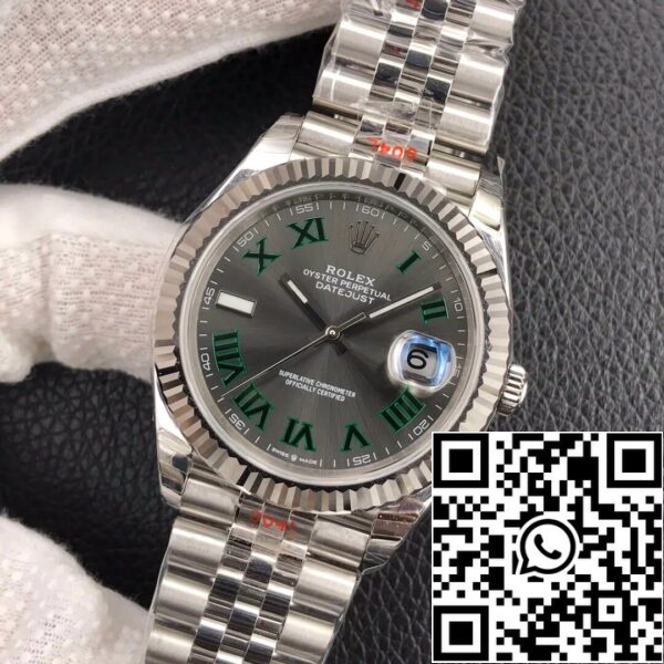 4 19 a0a1ad15 c564 4651 963b 834be0bd1fa1 Rolex Datejust M126334-0022 1:1 Best Edition EW Factory Tummanharmaa Gial