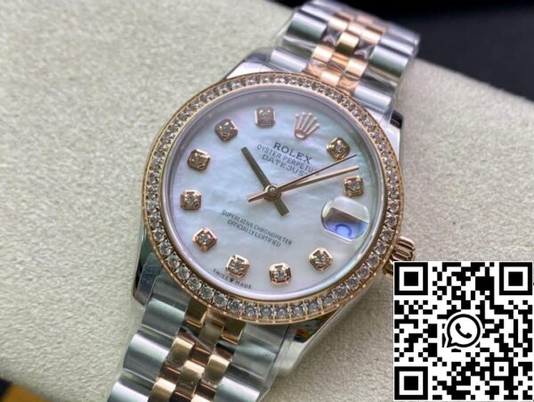 4 19 c4a4891c 6870 4d71 bed8 799e5d5cb29c Rolex Datejust M278381RBR-0026 31MM 1:1 Best Edition EW Factory Lunetta con diamanti