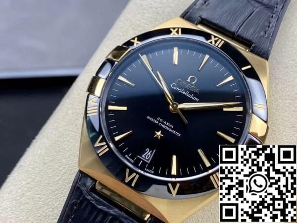 4 1 1e110833 a6d2 4011 93ed 137c813ffaa0 SBF Omega Constellation 131.63.41.21.01.001 1:1 Best Edition VS Factory Black Dial