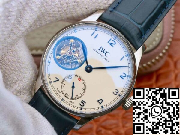 4 1 2b34360c 3d19 4fff b81f eeb780149d00 IWC Portuguese Tourbillon 1:1 Best Edition ZF Factory iz nerjavečega jekla