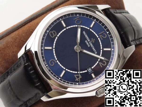 4 1 674e818c 7290 46dd 84bc 37fb09268fd2 Vacheron Constantin Fiftysix 4600E/000A-B487 1:1 Best Edition ZF fabriek blauwe wijzerplaat