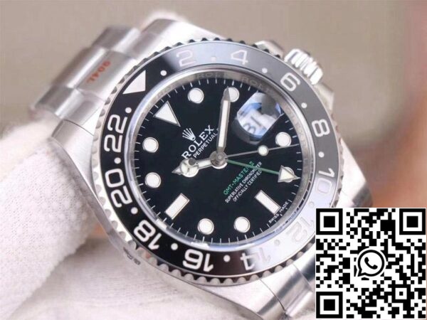 4 1 9e2ddc0c ca1f 429c 8fb7 a3e3a9e7146a Rolex GMT Master II 116710LN-78200 1:1 Best Edition Noob Factory V11 Black Dial Zwitserse ETA3186