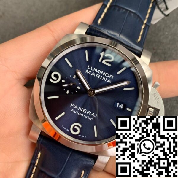 4 1 f88ee22c 854b 4fca bd16 ac8c774508a0 Panerai Luminor PAM01313 1:1 Best Edition VS Factory Esfera azul