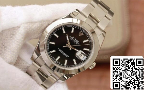 4 20 17e65ba6 889f 42c4 ae36 cf8eb7a8034e Rolex Datejust M126300-0011 1:1 Best Edition EW Factory Musta Dial