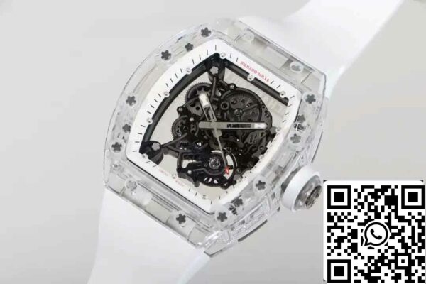 4 20 a25d5811 925e 41fd a529 f9d2e1642e3a Richard Mille RM055 Best 1:1 Edition RM Factory Rubber Strap