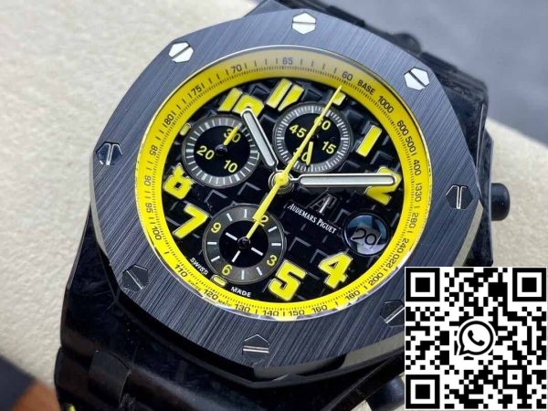 4 20 cd1b92ab 4046 4627 a76b 6340c546336d Audemars Piguet Royal Oak Offshore 26176FO.OO.D101CR.02 1:1 Mejor Edición JJF Factory Esfera Negra