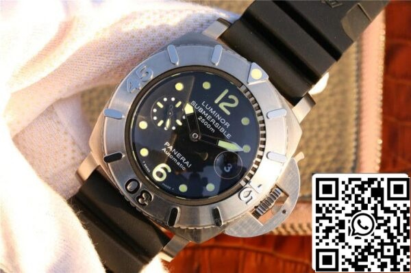 4 20 e17beba7 9fd0 4060 bb3d 933f40ded899 Panerai Submersible PAM 00194 1:1 Best Edition VS Factory Black Dial