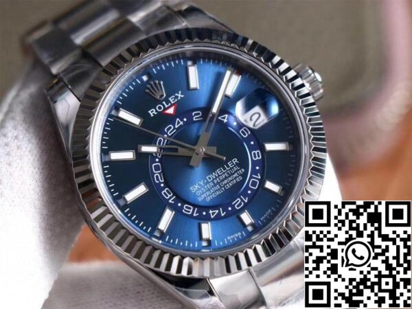 4 213 7abbe9b6 60ab 4aeb 8187 7ac9f058d4c3 Rolex Sky Dweller M326934-0003 Najboljši 1: 1 Edition Noob Factory Blue Dial