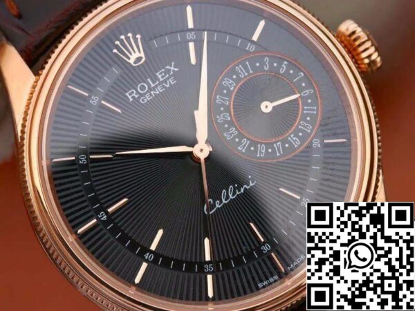 4 216 Rolex Celini 50515 MKS Fábrica Hombres Relojes 1:1 Mejor Edición suiza ETA2836 Dial Negro