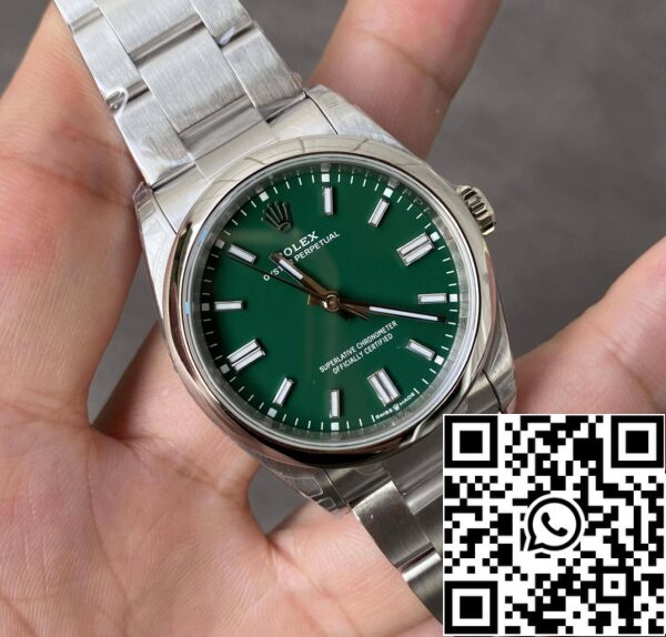 4 21 1a3498c3 9cef 4c1d 86be 8f8cb079fd91 мащабиран Rolex Oyster Perpetual M126000-0005 36MM 1:1 Най-добро издание VS Фабрика от неръждаема стомана