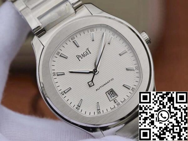 4 226 ff21cec8 58f8 42fd b9b5 18a36b339449 Piaget Polo' S G0A41001 Aço inoxidável 42mm MKS Factory 1:1 Best Edition Swiss ETA1110 White Textured Dial