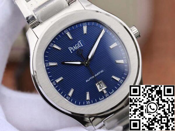 4 228 83215fb4 bf8a 4c82 a95b 9e8d495a9cd0 Piaget Polo' S G0A41002 MKS Factory 1:1 Best Edition Quadrante blu testurizzato su bracciale in acciaio svizzero ETA 1110