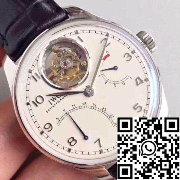 4 229 bd793972 c0d0 400d b9fa 7ed136c8327b IWC Portugees Tourbillon IW504601 YL Fabriek 1:1 Beste Editie Zwitsers Tourbillon Witte Wijzerplaat