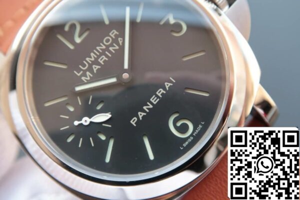 4 22 336b109d 18ac 4658 a7b7 b6f9f6c8e809 Panerai Luminor PAM 00111 1:1 Best Edition VS Factory fekete számlap