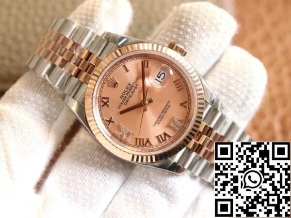 4 23 3af27c80 d98b 4d58 9ed8 7c6ccec48608 Rolex Datejust M126231-0027 1:1 Best Edition EW Factory Oro Rosa