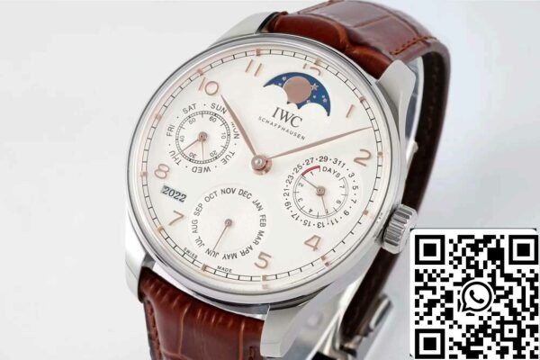 4 23 565ee32b 3f18 424f b747 ea6ba900626e IWC Portuguese Perpetual Calendar IW503307 1:1 Best Edition APS Factory White Dial