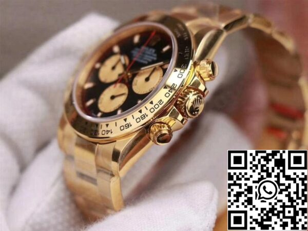 4 23 57eaa2e8 844c 4f5c 8fe6 44f3d2692468 Rolex Daytona M116508-0009 1:1 Best Edition Noob Factory fekete számlap svájci ETA4130