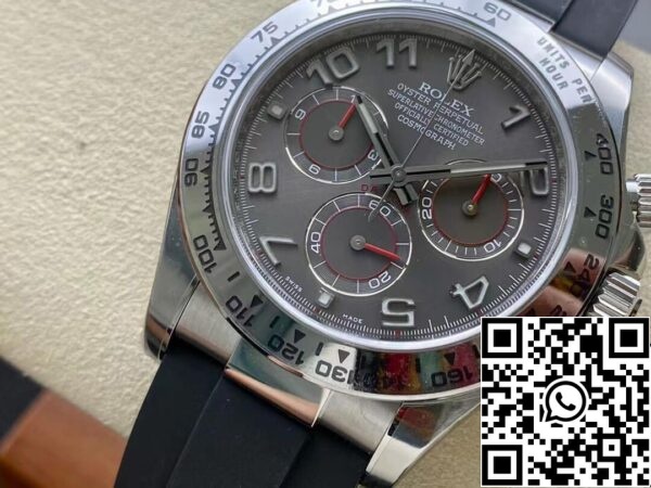 4 24 f93562eb 91d5 40d9 9724 ecdd86b9252f Rolex Cosmograph Daytona 116519-0104 1:1 Лучшее издание чистый завод серый циферблат