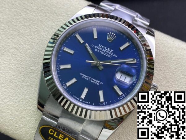 4 25 438e3520 5f40 48ae a393 8ff775d7f0cd Rolex Datejust M126334-0001 1:1 Лучшее издание чистый заводской синий циферблат