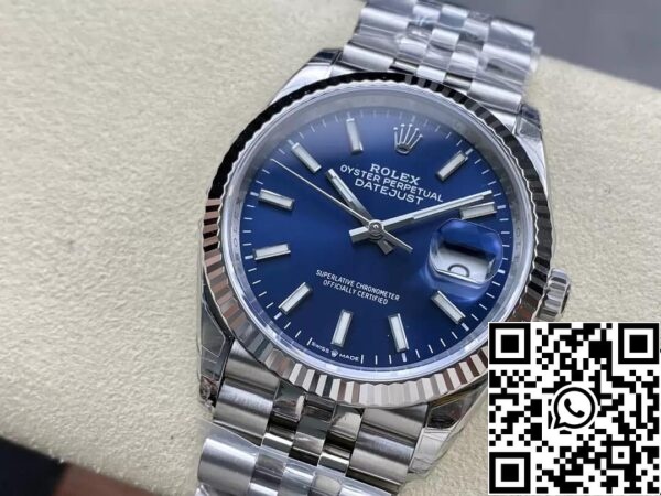 4 26 Rolex Datejust M126234-0017 36MM 1:1 Best Edition VS Factory Blue Dial