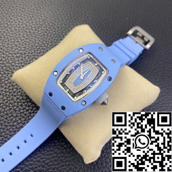 4 26 6ce9dd74 8012 47be 85d1 94f9576ffa76 Richard Mille RM 07-01 1:1 Best Edition RM Factory Blaues Keramikgehäuse