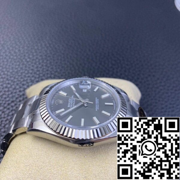 4 27 80f3acbf 60e3 4cea b138 5e1145182514 Rolex Datejust M126334-0013 1:1 Best Edition Clean Factory Grey Dial